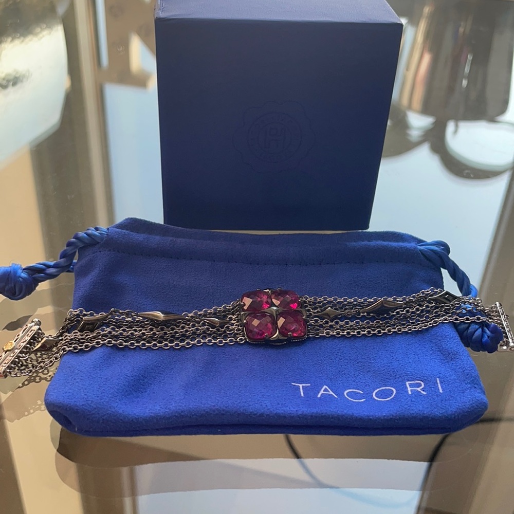 Brand New Tacori Ruby Red Quarts bracelet